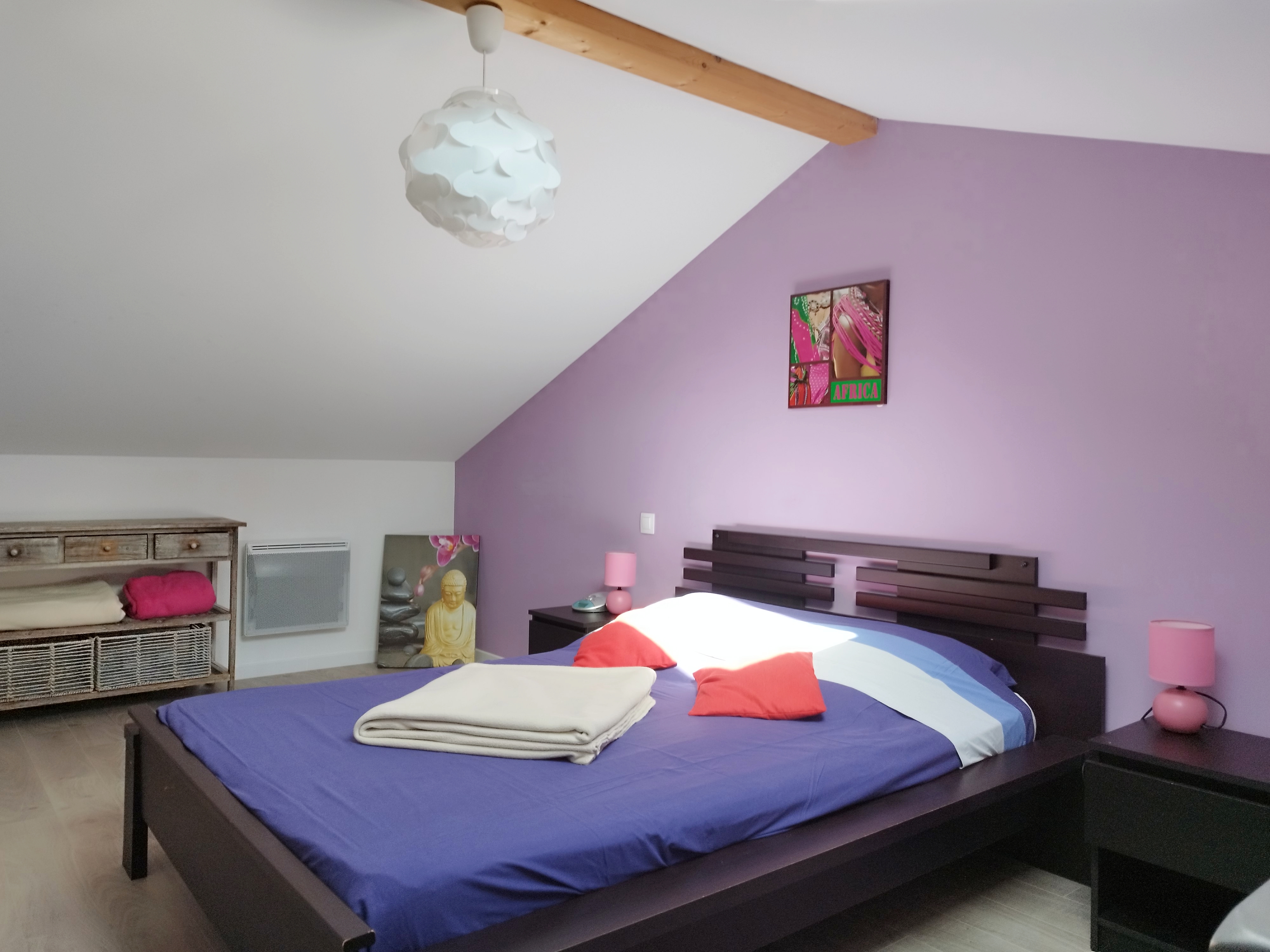Chambre violette